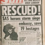 The Sun reporting on the siege in 1980
Credit: NEWS GROUP NEWSPAPERS LTD
