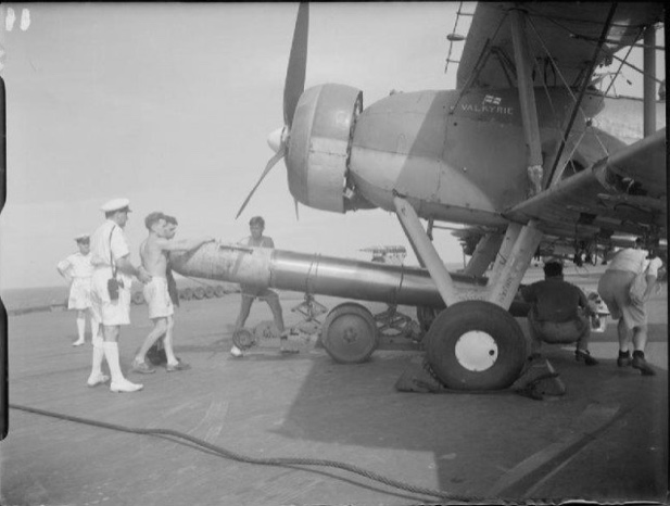 Taranto the sinking of the Italian fleet in World war Two