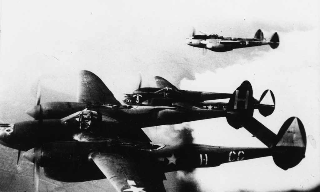 P-38 Lightnings 55th Fighter Group