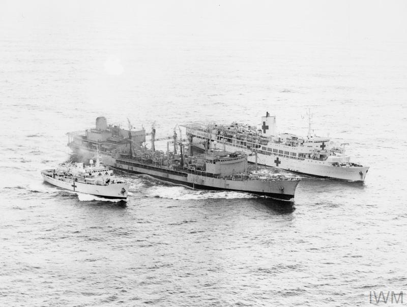 Falklands Uganda Refuel at Sea