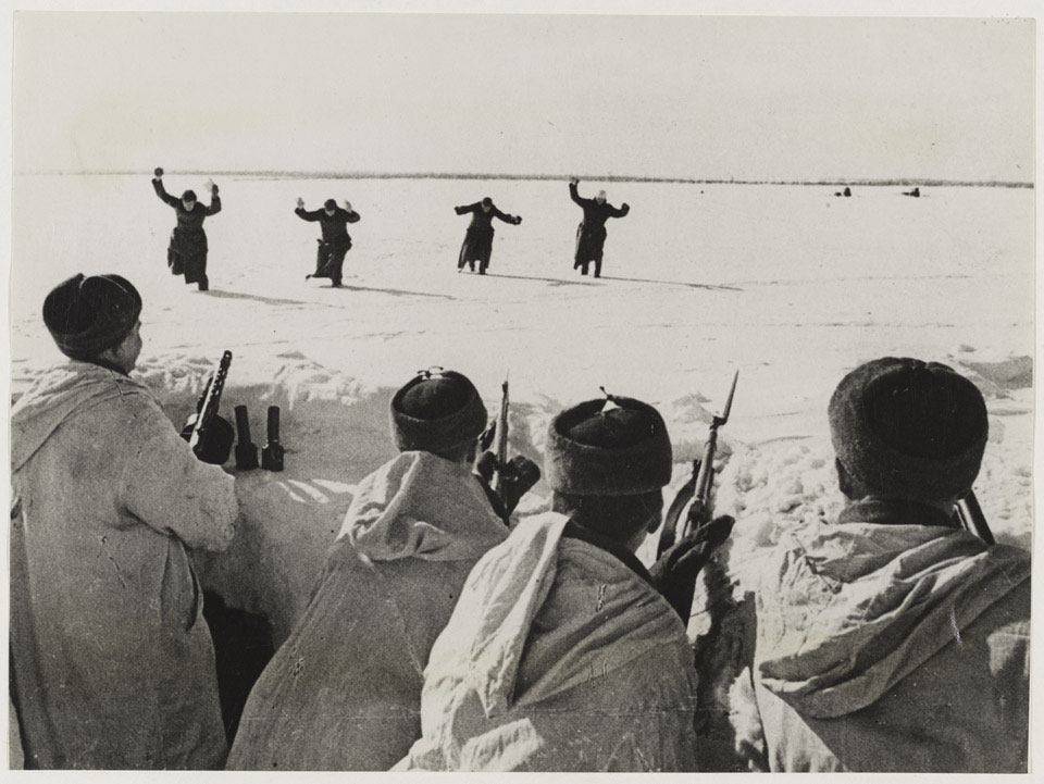 Germans surrender 1943