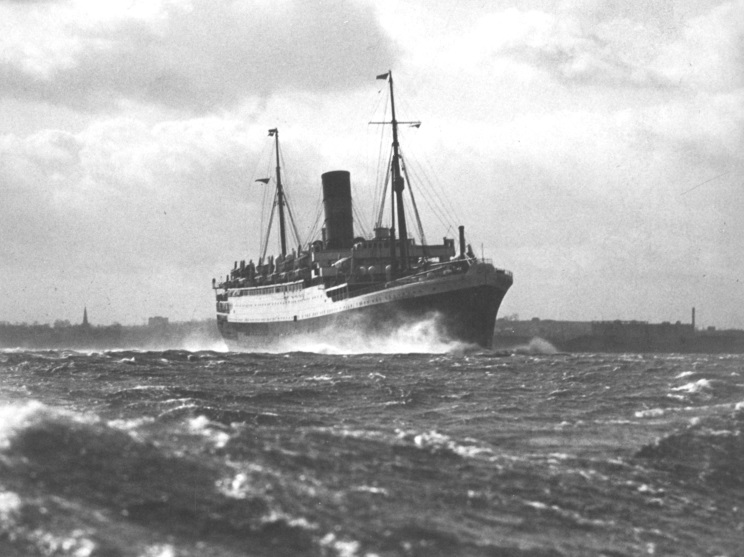 The sinking of the Lancastria